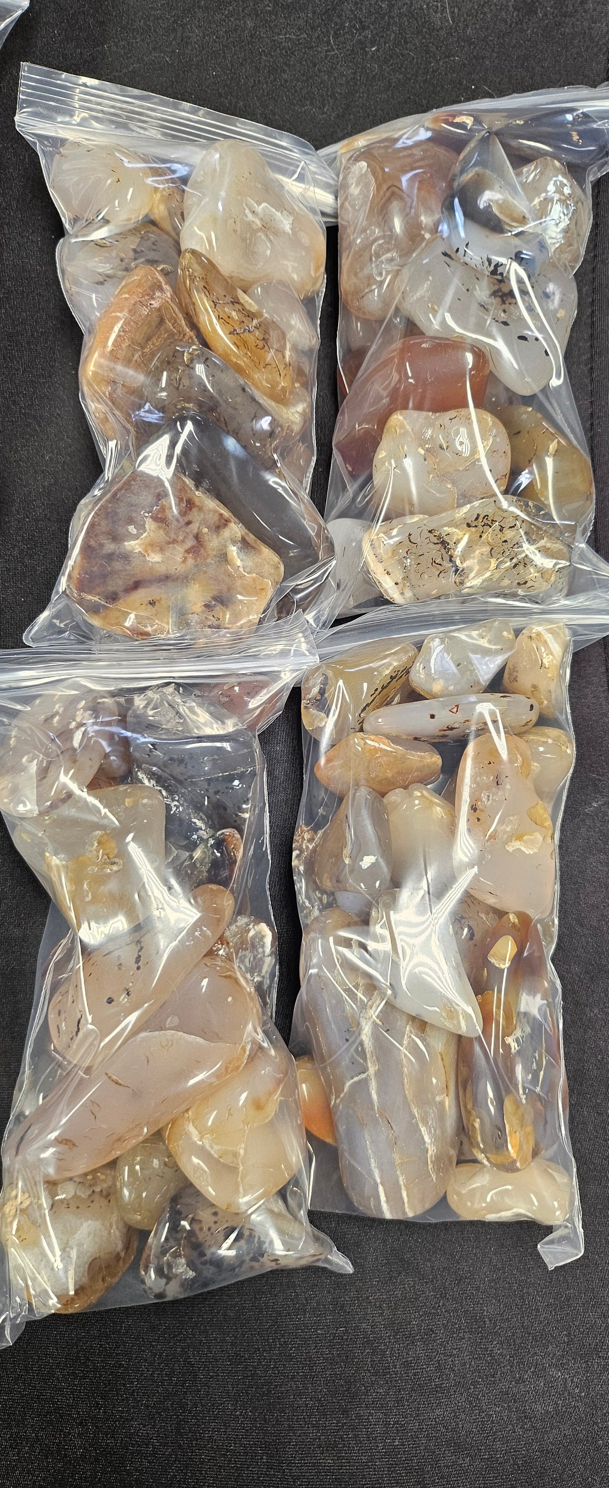 Polished Montana Agates