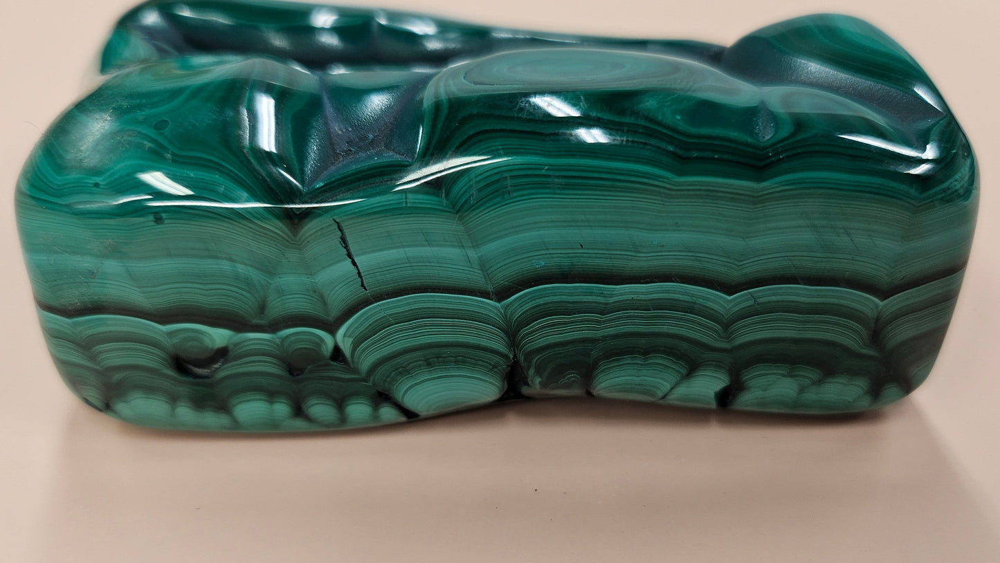 Polished Malachite